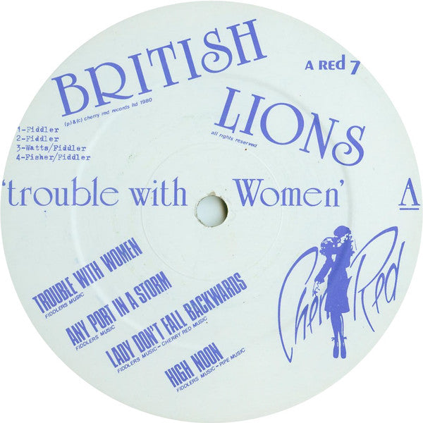 British Lions : Trouble With Women (LP, Album)