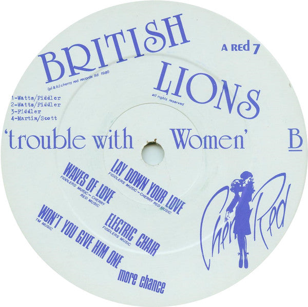 British Lions : Trouble With Women (LP, Album)