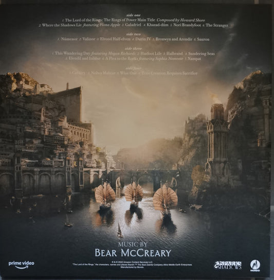 Bear McCreary : The Lord Of The Rings: The Rings Of Power (Season One) (Amazon Original Series Soundtrack) (2xLP, Album)