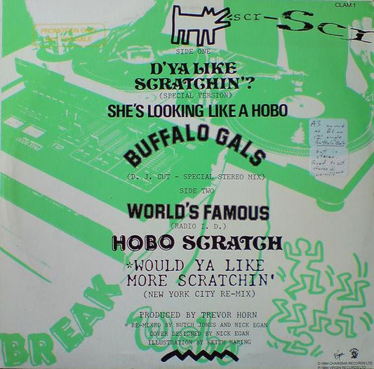 Malcolm McLaren & World's Famous Supreme Team : Would Ya Like More Scratchin (LP, Album, Mixed, Promo)