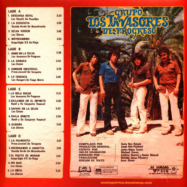 Various : Perú Selvático - Sonic Expedition Into The Peruvian Amazon 1972-1986 (2xLP, Comp, Gat)