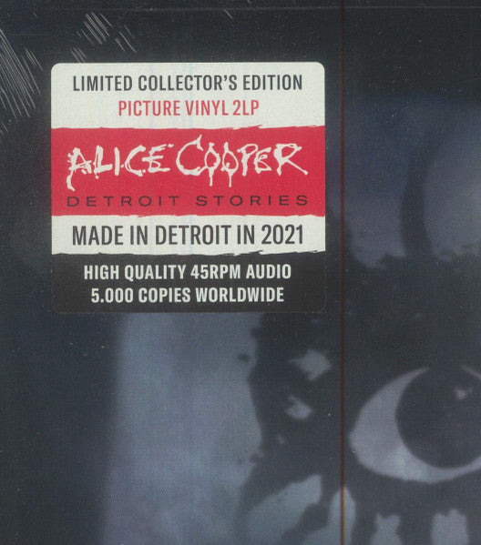 Alice Cooper (2) : Detroit Stories (2x12", Album, Ltd, Pic, Col)