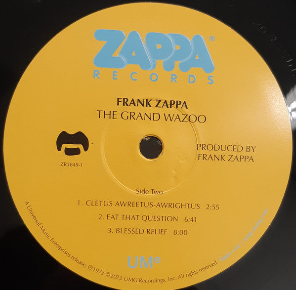 Frank Zappa : The Grand Wazoo (LP, Album, RE, 180)
