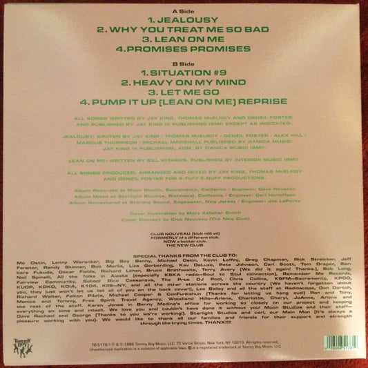 Club Nouveau : Life, Love & Pain (LP, Album, RE, RM, Pin)