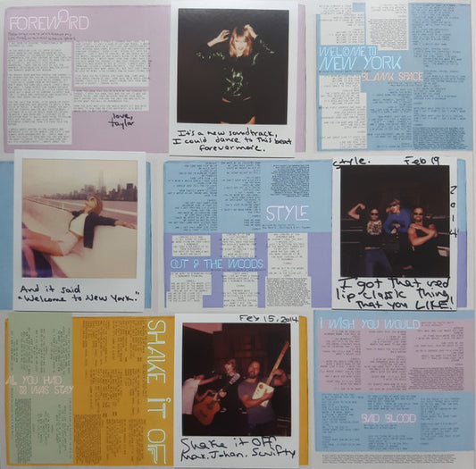 Taylor Swift : 1989 (2xLP, Album, RP)