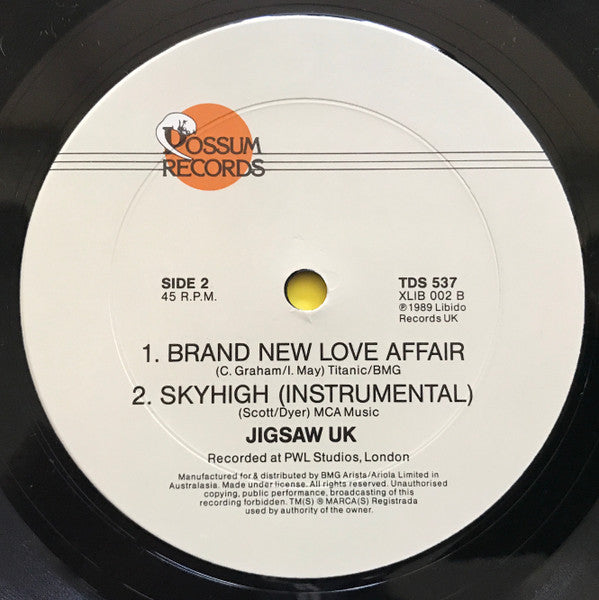 Jigsaw (3) : Skyhigh (12", Single)
