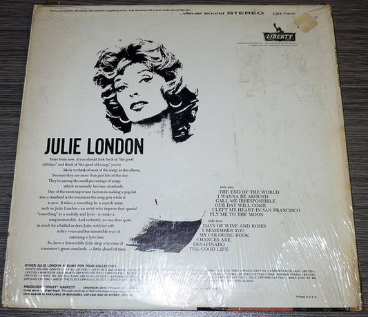 Julie London : The End Of The World (LP, Album, Hol)