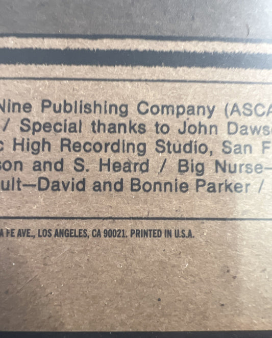 The Grateful Dead : Workingman's Dead (LP, Album, RE, RM, 180)