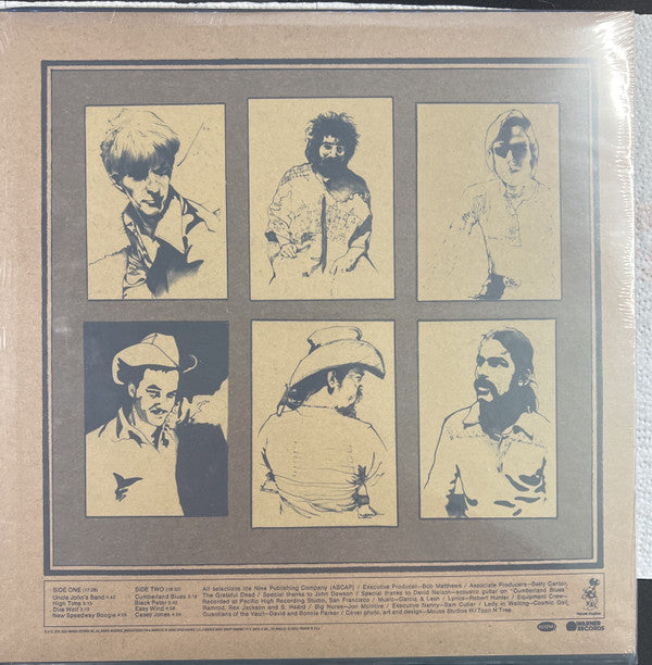 The Grateful Dead : Workingman's Dead (LP, Album, RE, RM, 180)