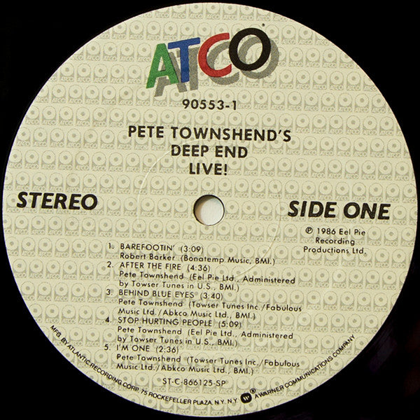 Deep End (5) : Live! (LP, Album, SP )
