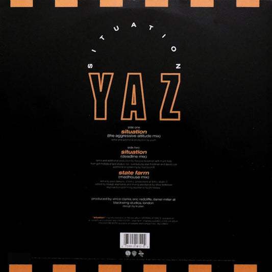 Yazoo : Situation (Remix) (12", Maxi)