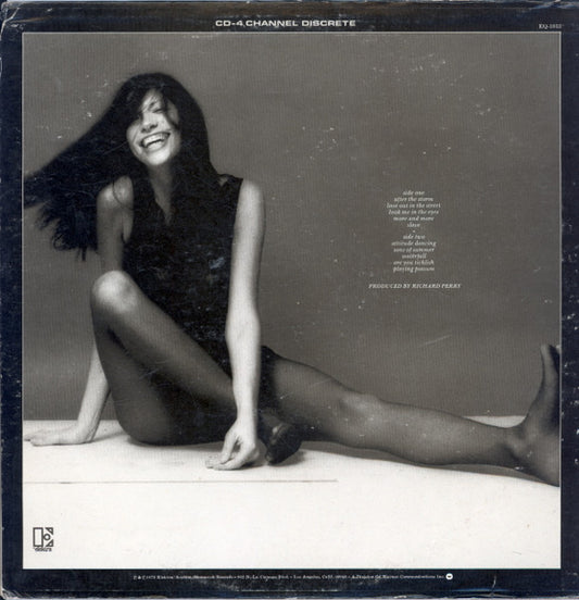 Carly Simon : Playing Possum (LP, Album, Quad)