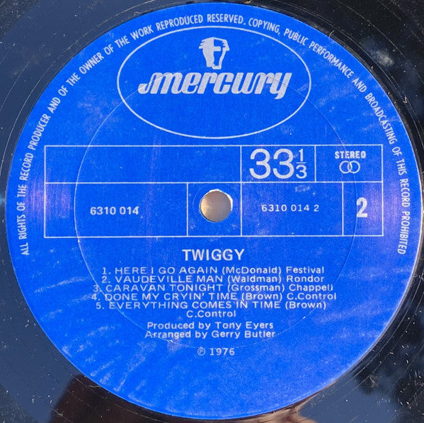 Twiggy (2) : Twiggy (LP, Album)