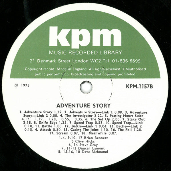 Various : The Hunter (Drama Suite) / Adventure Story (LP)