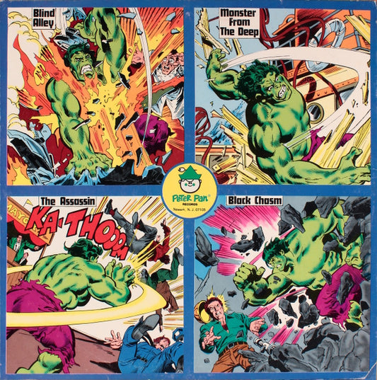 Unknown Artist : The Incredible Hulk (LP, Album)