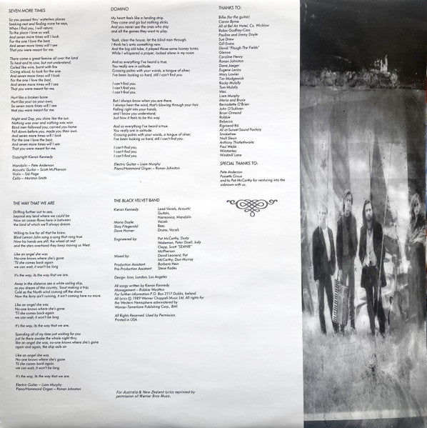 The Black Velvet Band : When Justice Came (LP, Album)