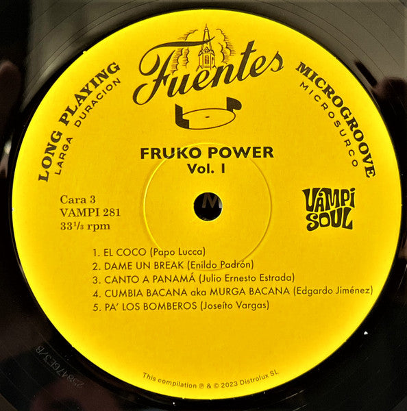 Fruko Y Sus Tesos : Fruko Power Vol.1: Rarities & Deep Album Cuts 1970-1974 (2xLP, Comp)
