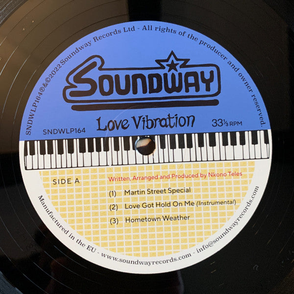 Nkono Teles : Love Vibration (LP, Comp)