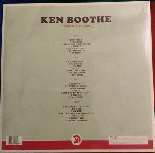 Ken Boothe : Essential Artist Collection (2xLP, Comp, Red)