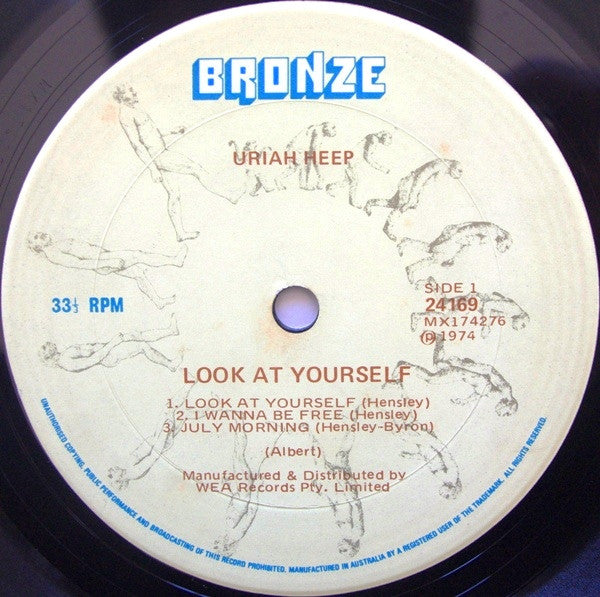 Uriah Heep : Look At Yourself (LP, Album, RE)
