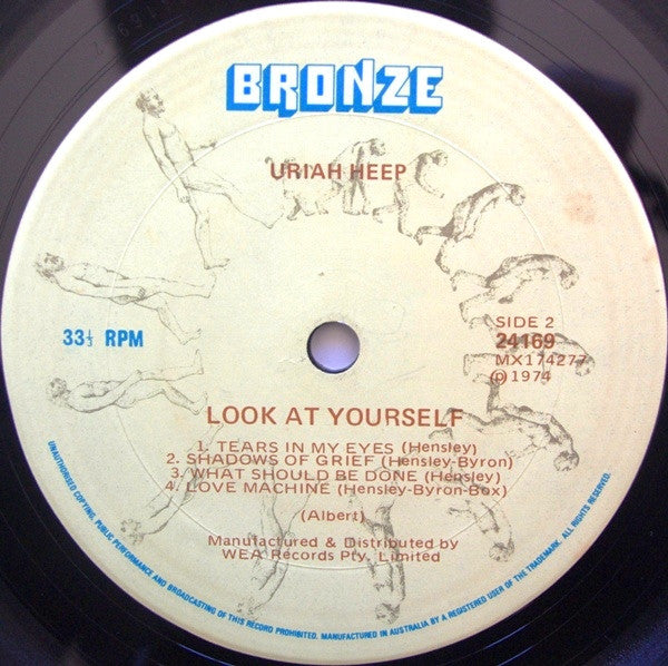 Uriah Heep : Look At Yourself (LP, Album, RE)