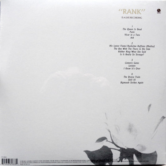 The Smiths : Rank (2xLP, Album, RE, RP, Gat)