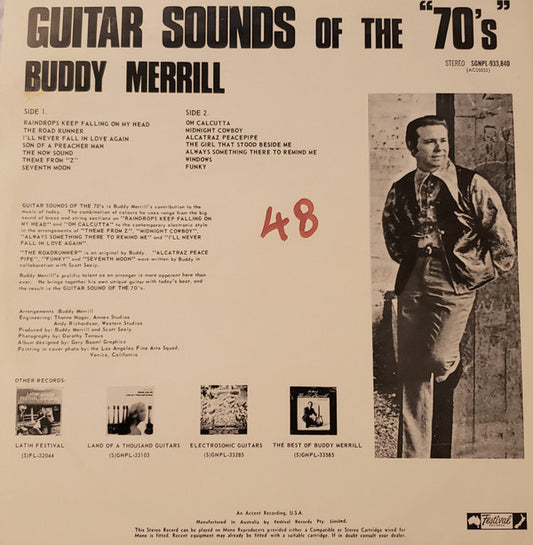 Buddy Merrill : Guitar Sounds Of The 70's (LP, Album)