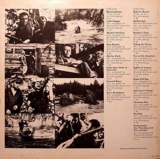 Eric Weissberg And Steve Mandell : Dueling Banjos From The Original Motion Picture Sound Track Deliverance And Additional Music (LP, Album)