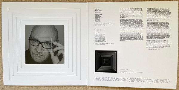 Kirk Degiorgio : Modal Forces / Percussive Forces (LP, Album, Gat)