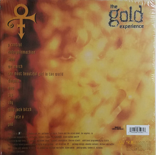 The Artist (Formerly Known As Prince) : The Gold Experience (2xLP, Album, RE, 150)
