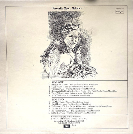 Various : Favourite Maori Melodies (LP, Comp)