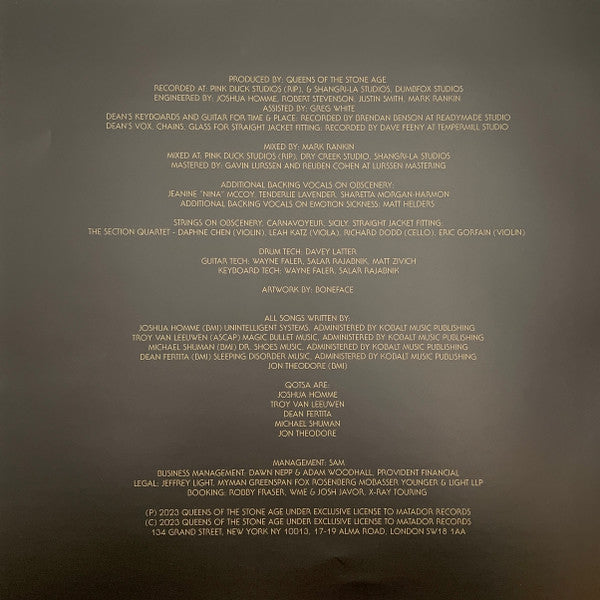 Queens Of The Stone Age : In Times New Roman... (2xLP, Album, Ltd, Red)