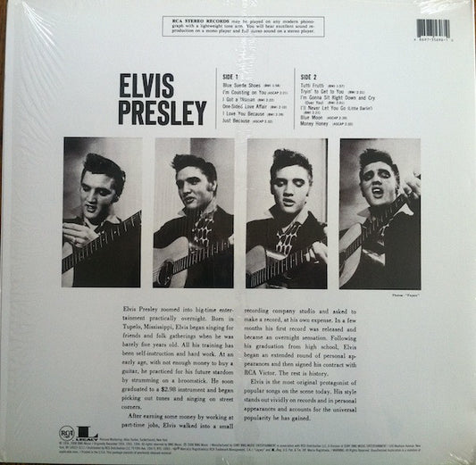 Elvis Presley : Elvis Presley (LP, Album, RE)