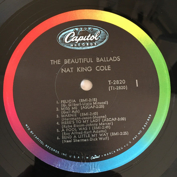 Nat King Cole : The Beautiful Ballads (LP, Comp, Mono)