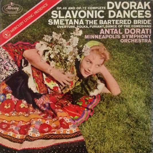 Antonín Dvořák / Bedřich Smetana - Antal Dorati, Minneapolis Symphony Orchestra : Slavonic Dances / The Bartered Bride (2xLP, Album, Mono, Gat)