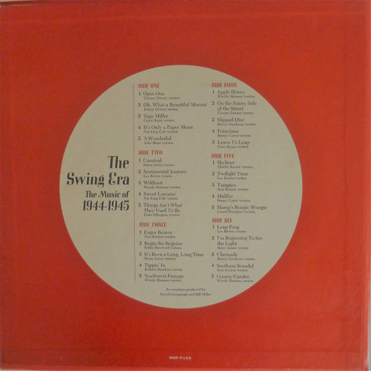 Various : The Swing Era: The Music Of 1944-1945; The Golden Age Of Network Radio (3xLP, Comp)