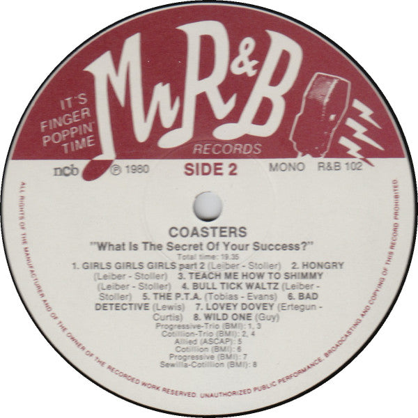 The Coasters : What Is The Secret Of Your Success? (LP, Comp)