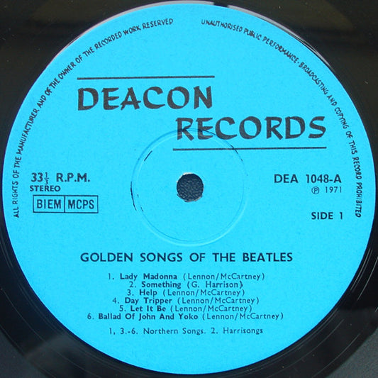 Supersession Workshop : Golden Songs Of The Beatles (LP, Album)