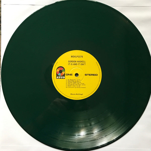 Gordon Haskell : It Is And It Isn't (LP, Album, Ltd, Num, RE, Gre)