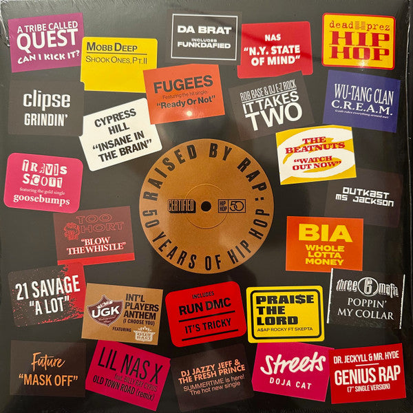 Various : Raised By Rap: 50 Years Of Hip Hop (2xLP, Comp, Ltd)
