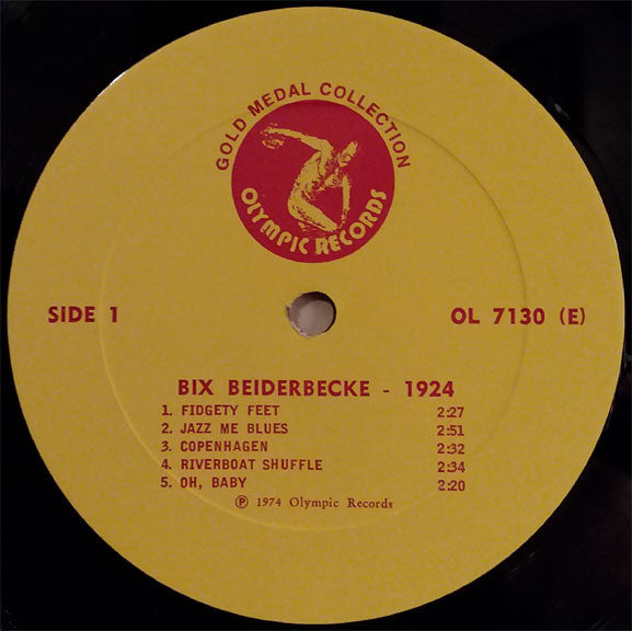 Bix Beiderbecke And The Wolverines : 1924 (LP, Comp, RE)