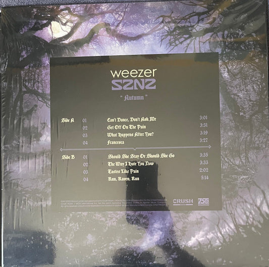 Weezer : SZNZ Autumn (12", EP)