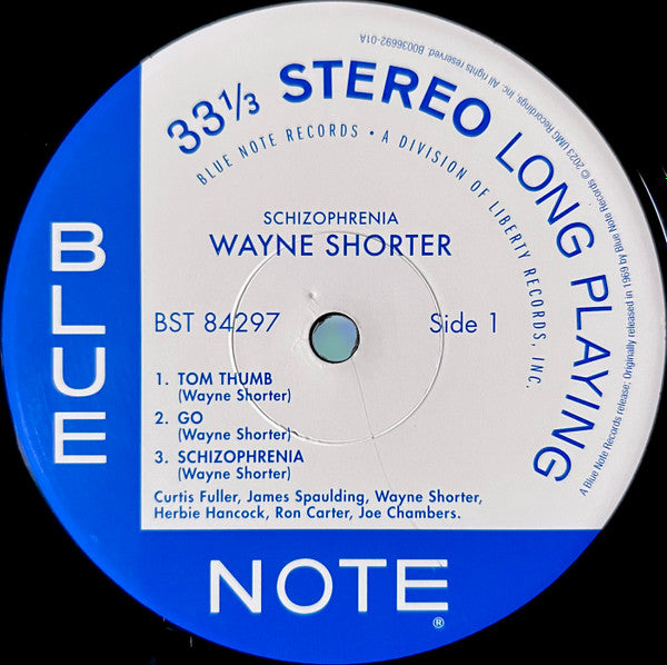 Wayne Shorter : Schizophrenia (LP, Album, RE, 180)