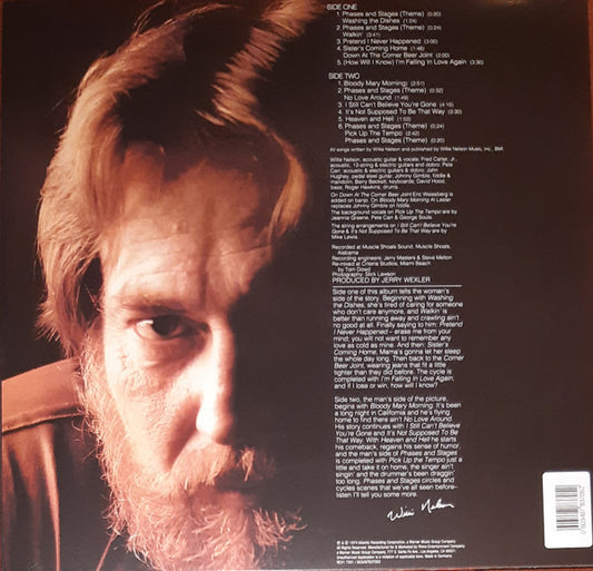 Willie Nelson : Phases And Stages (LP, Album, Ltd, RE, Cry)