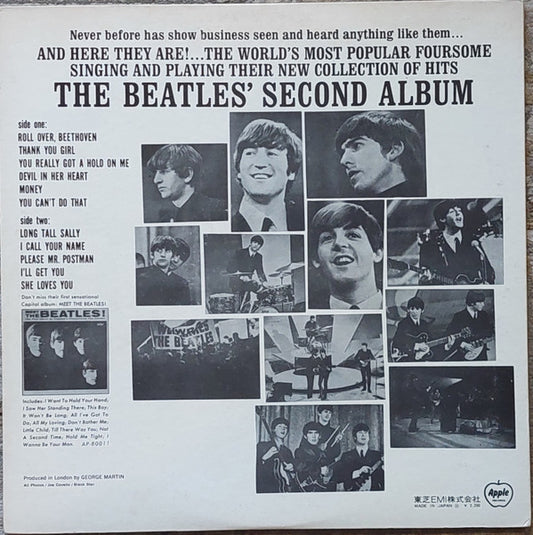 The Beatles : The Beatles' Second Album (LP, Album, RE, Gat)