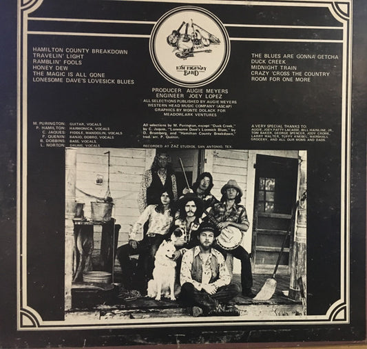 Lost Highway Band : Travelin' Light (LP, Album)