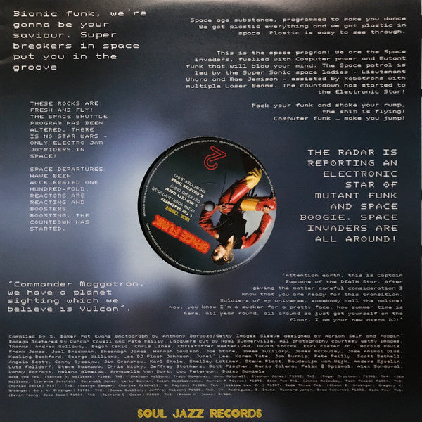 Various : Space Funk 2 (Afro Futurist Electro Funk In Space 1976-84) (2xLP, Comp)