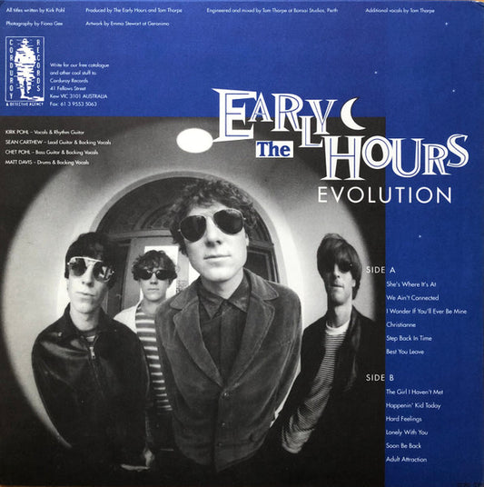 The Early Hours : Evolution (LP, Album, RE)