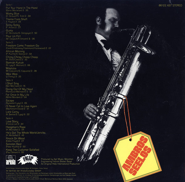 Ambros Seelos : Ambros Seelos (2xLP, Album)