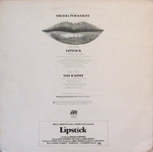 Michel Polnareff : Lipstick — Original Soundtrack (LP, Album)